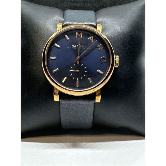 Marc by Marc Jacobs Baker MBM1329 Women\'s Blue Leather Analog Dial Watch JNA189 main image 11